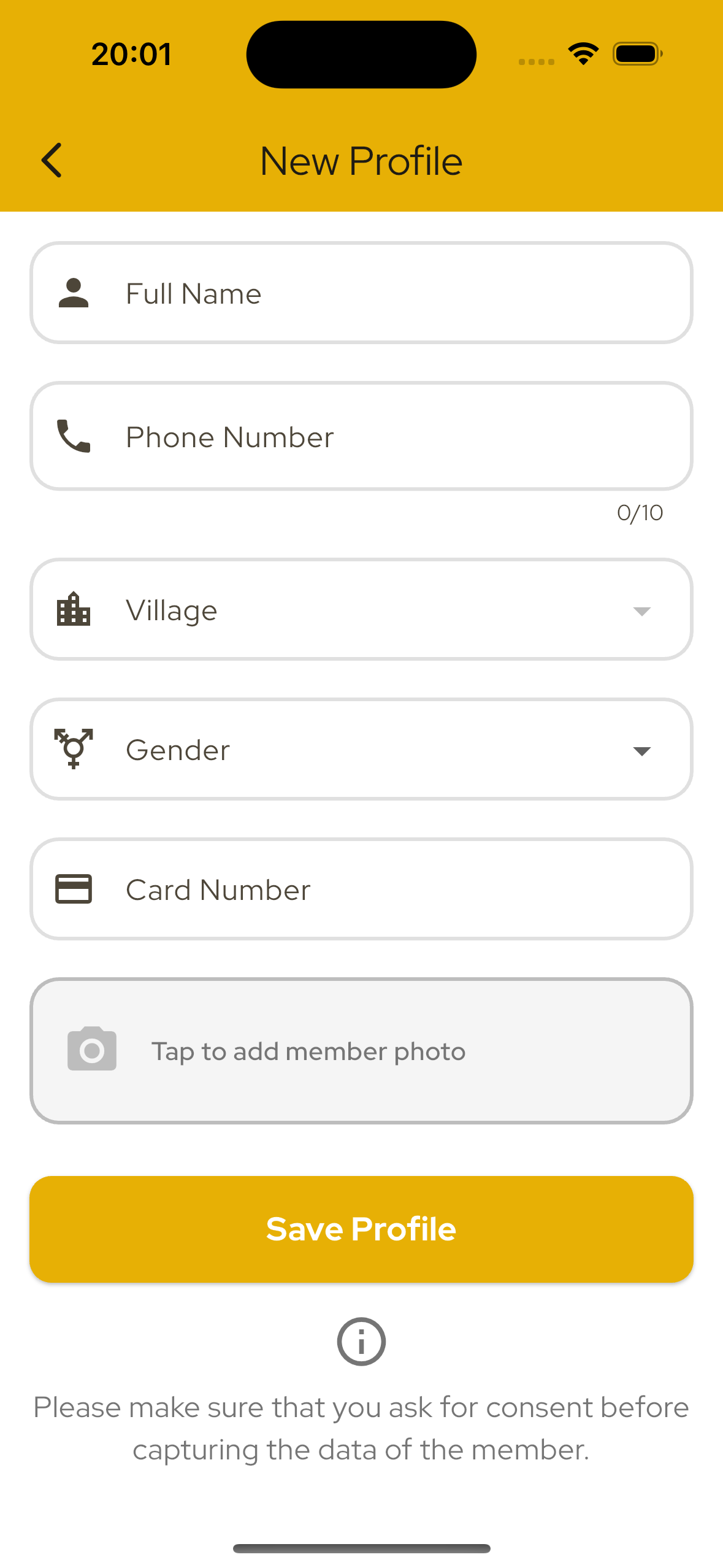 Mobile App Screenshot 3